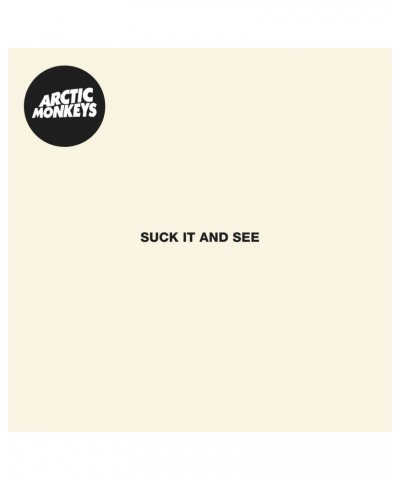 Arctic Monkeys Suck It and See Vinyl Record $21.50 Vinyl