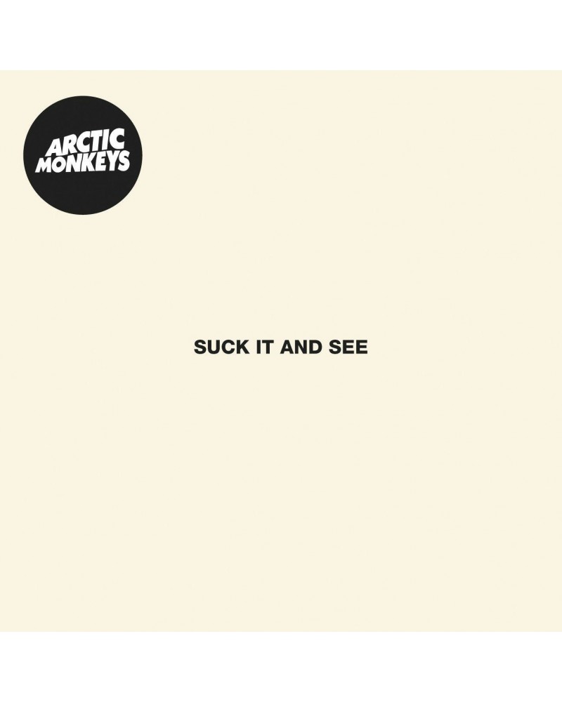 Arctic Monkeys Suck It and See Vinyl Record $21.50 Vinyl