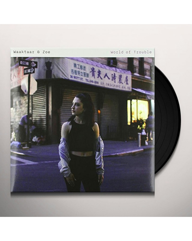 Waaktaar & Zoe WORLD OF TROUBLE (LIMITED EDITION BLUE VINYL) Vinyl Record $14.28 Vinyl