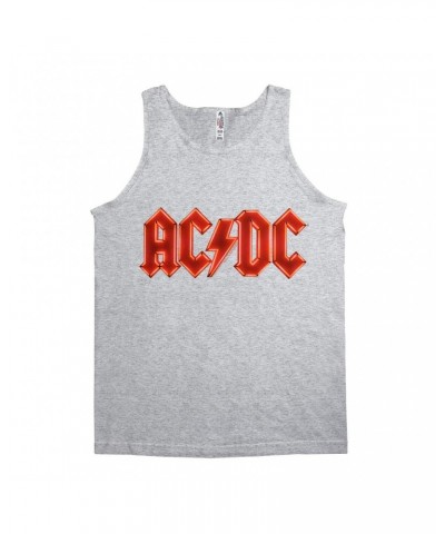 AC/DC Unisex Tank Top | Neon Lights Logo Shirt $12.23 Shirts