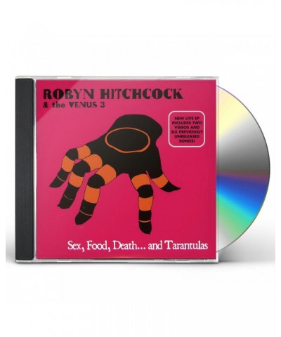 Robyn Hitchcock SEX FOOD DEATH & TARANTULAS CD $2.37 CD