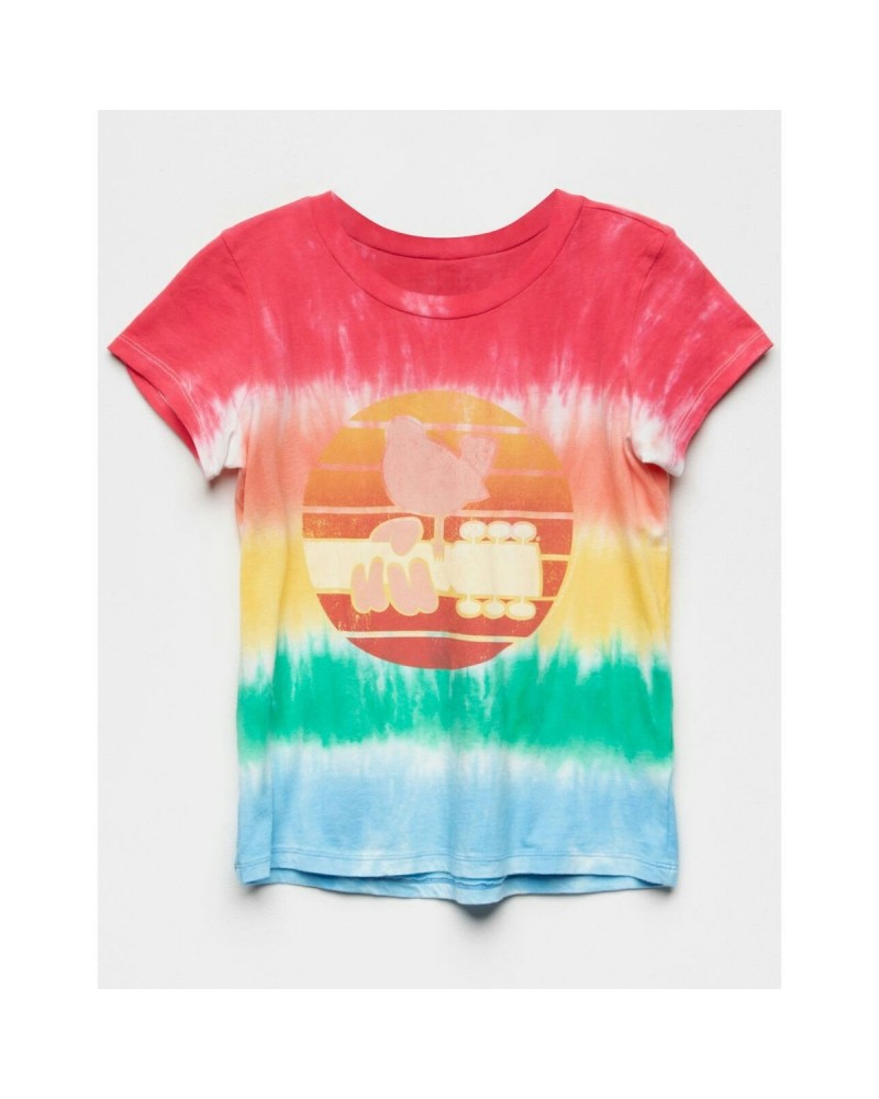 Woodstock Tie Dye Girls Tee $1.85 Shirts