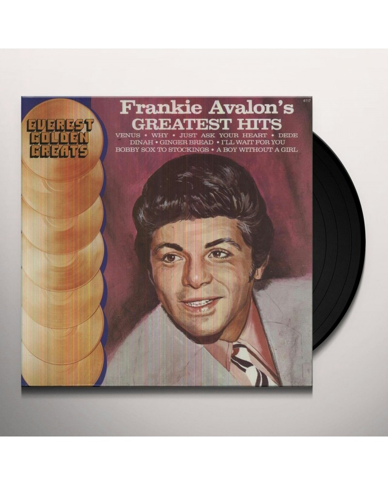 Frankie Avalon Greatest Hits Vinyl Record $5.51 Vinyl