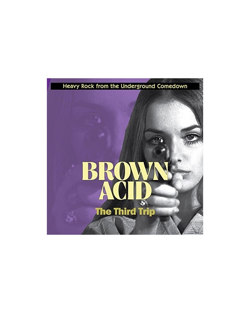 BROWN ACID: THIRD TRIP / VARIOUS Vinyl Record $8.60 Vinyl